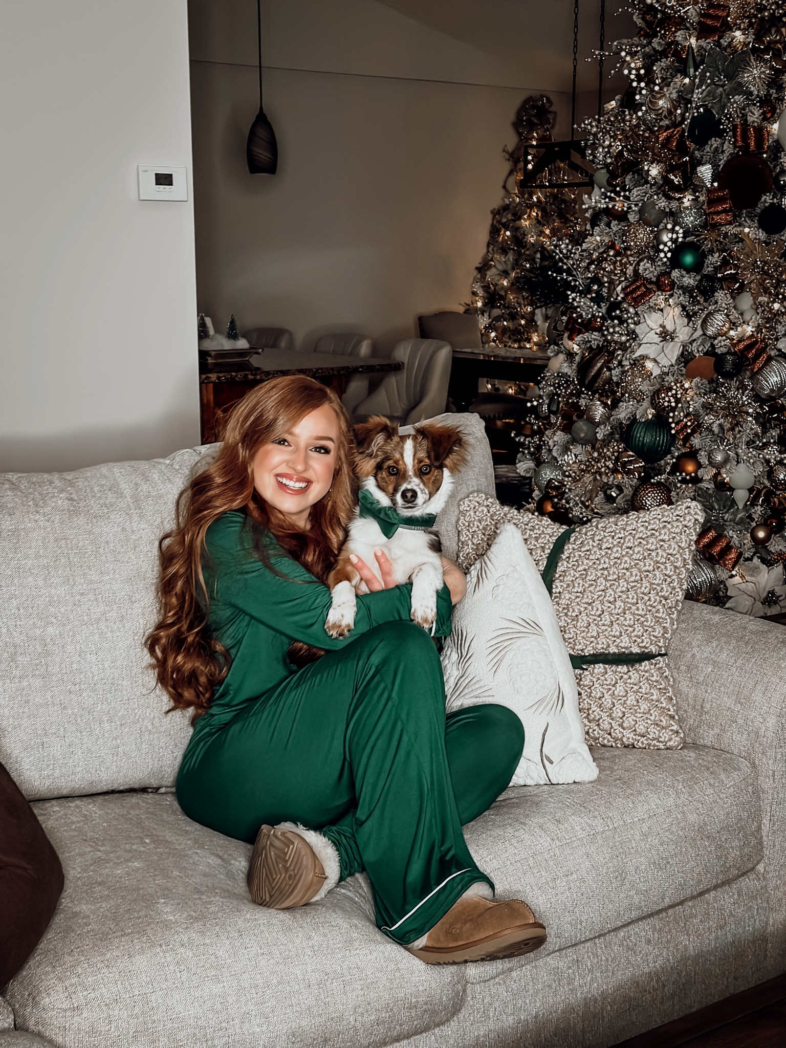 Matching mom and dog look! Holiday look, holiday pajamas, velvet dog collar 



#LTKGiftGuide #LTKSeasonal #LTKHoliday