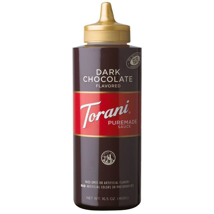 Torani Dark Chocolate Sauce - 16.5oz | Target