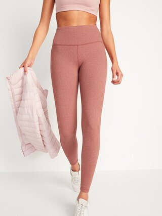 High-Waisted CozeCore Herringbone Leggings for Women | Old Navy (US)