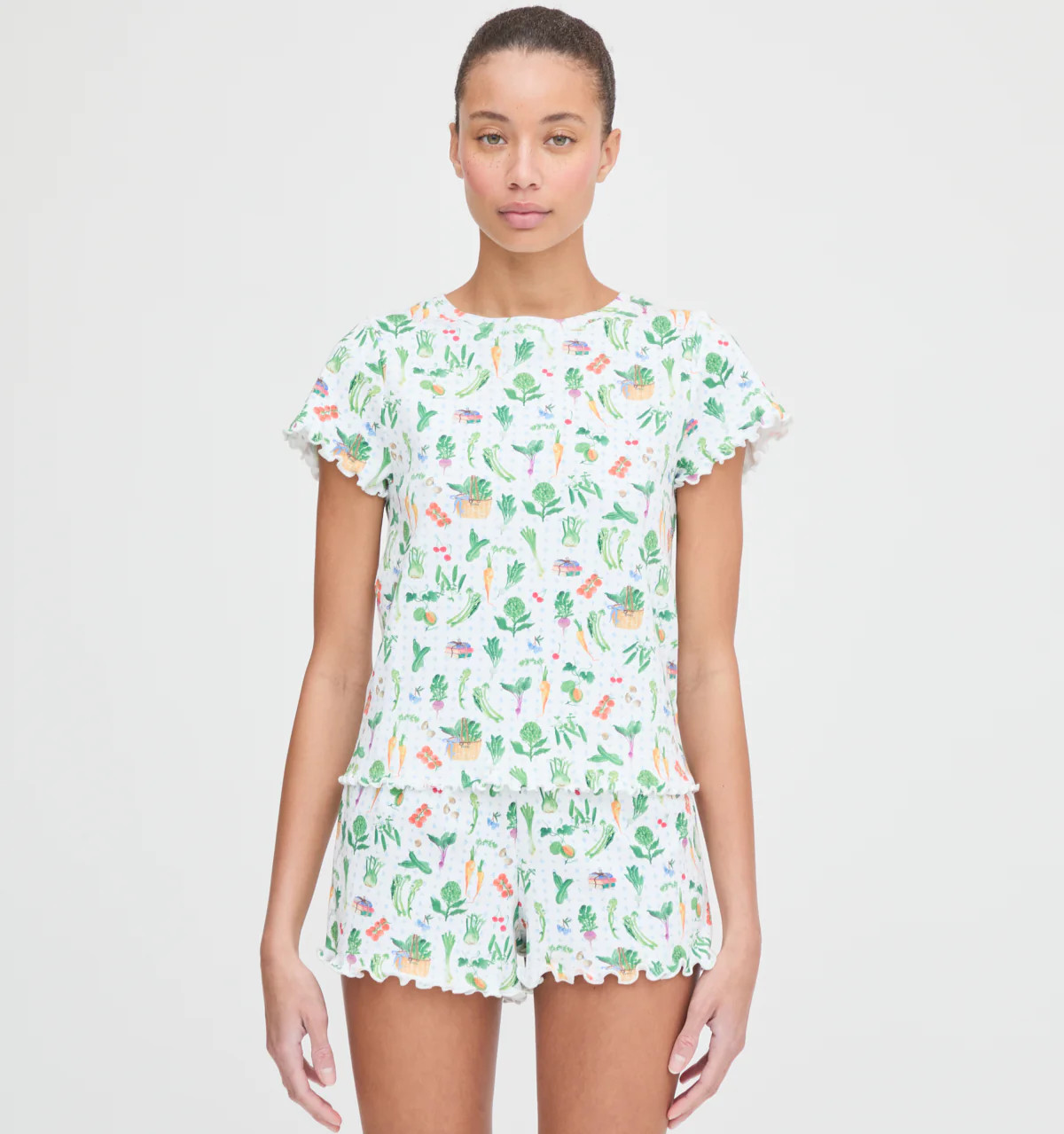 The Nina Pajama Set - Farmer's Market | Hill House Home US