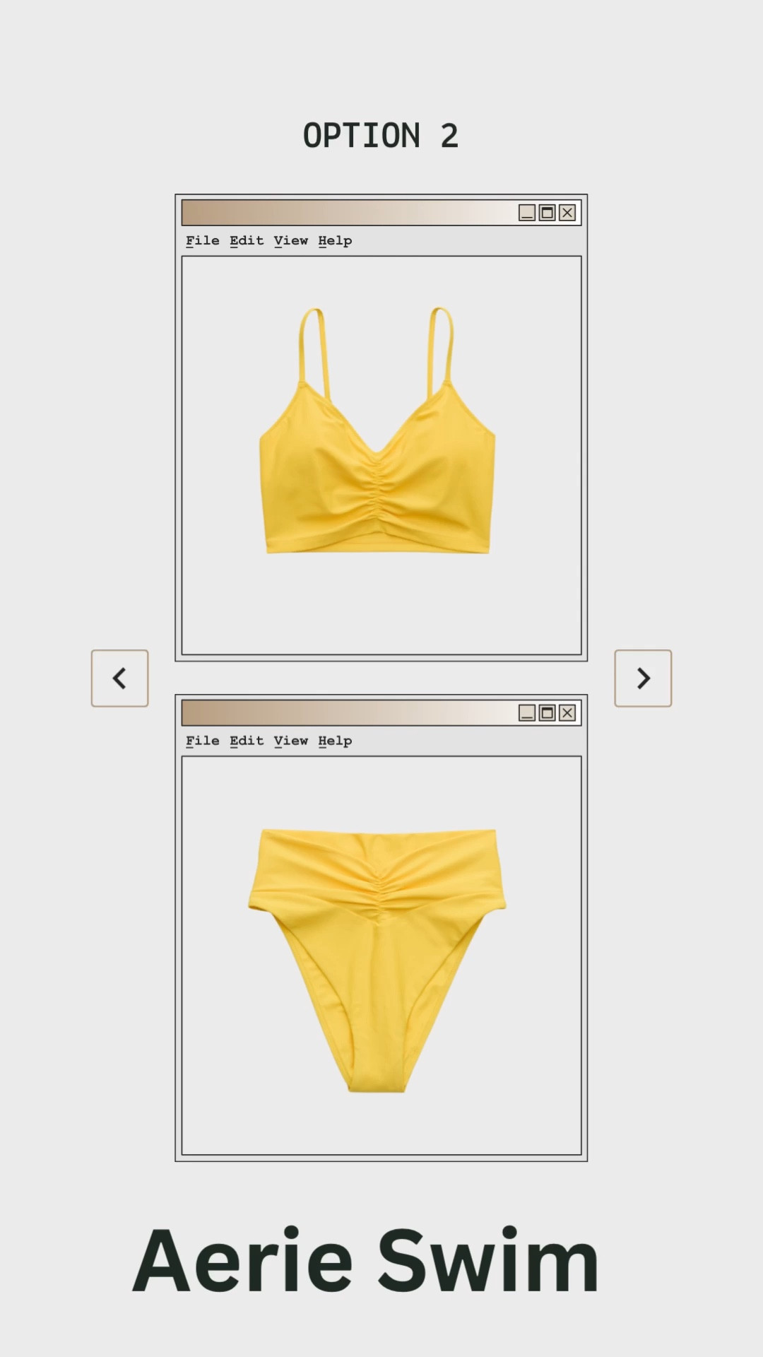 I’m heading to Florida in 2 weeks and have started preparing for my trip! I bought the solid purple set and I can’t wait for it to get here! Might need the yellow too 😝👙



#aerie #springbreak #swimwear 