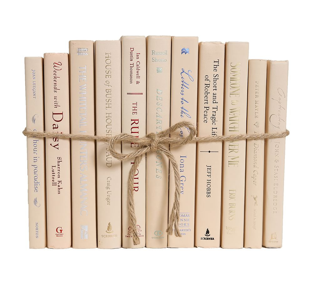 Cloth ColorPak Books, Warm Sand | Pottery Barn (US)