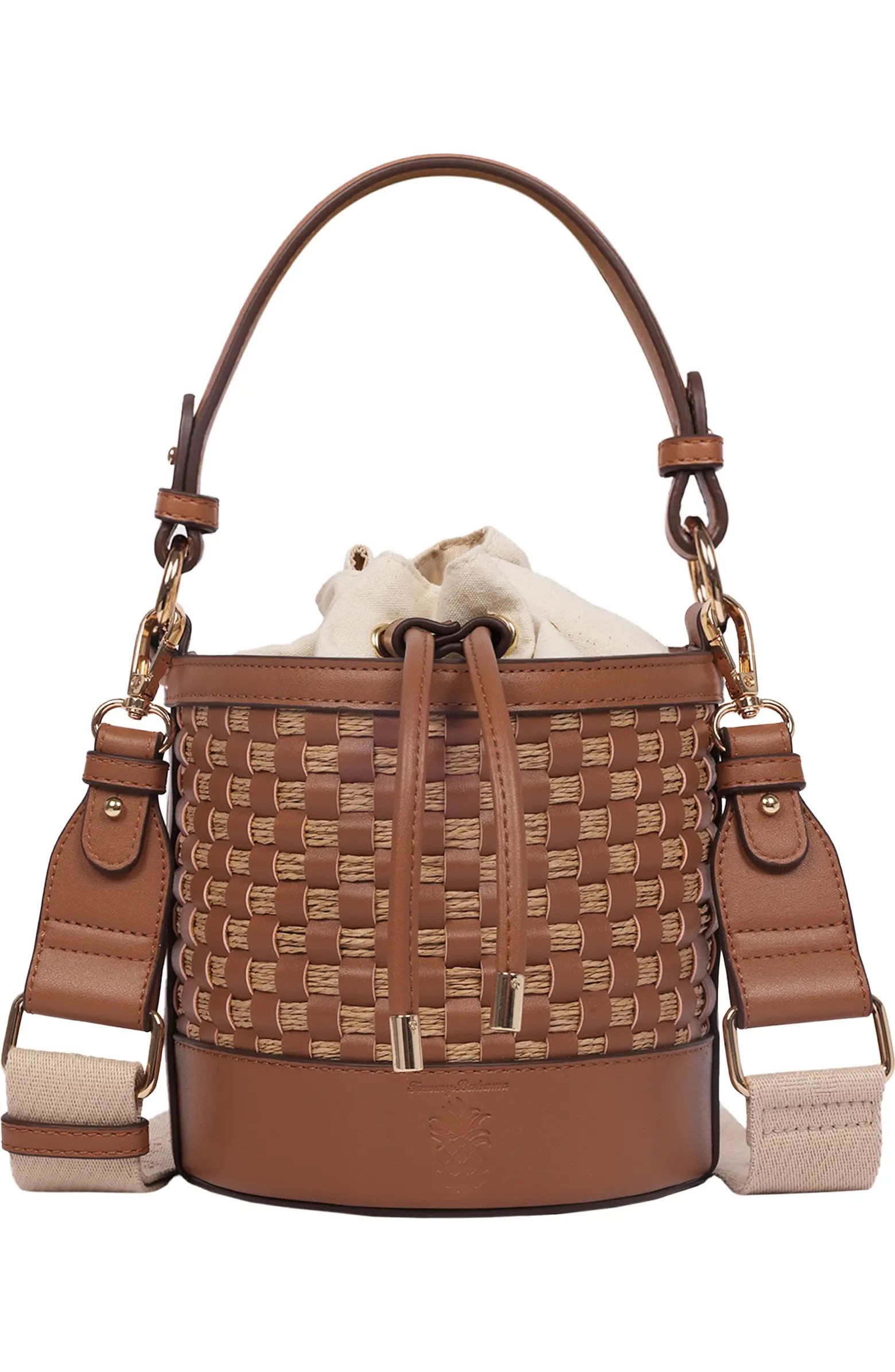 Tommy Bahama Raffia Woven Bucket Bag | Nordstromrack | Nordstrom Rack