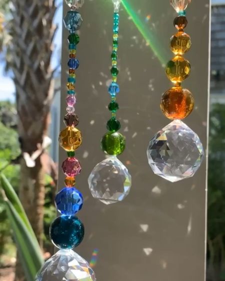 Create a stylish DIY chicken wire sun catcher, perfect for brightening any space with a touch of homemade charm. This TikTok-inspired project is ideal for anyone looking to add a personal touch of beauty to their home or garden. Shop fun sun catchers too! Rainbow crystals colroful garden art

#LTKHome #LTKStyleTip #LTKSeasonal