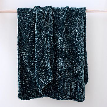 Chunky Luxury Chenille Throw | West Elm | West Elm (US)