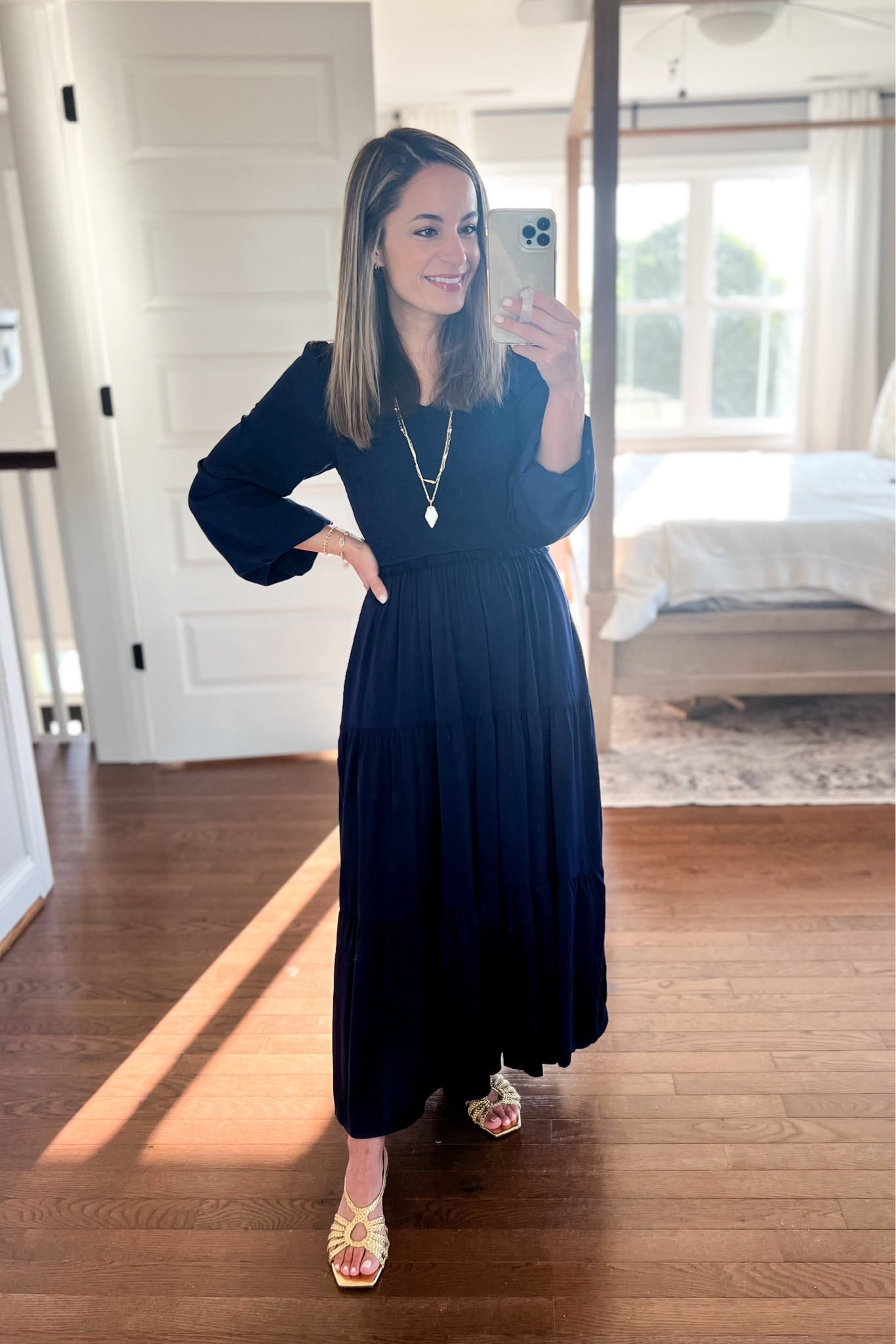 Wearing today! 

Dress: small 
Shoes: tts 

#LTKStyleTip