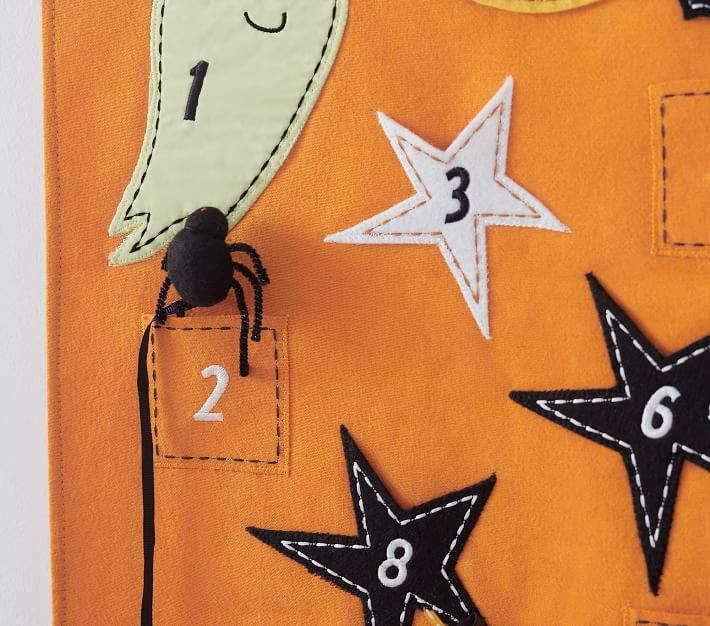 Glow-in-the-Dark Ghostly Countdown Calendar | Pottery Barn Kids