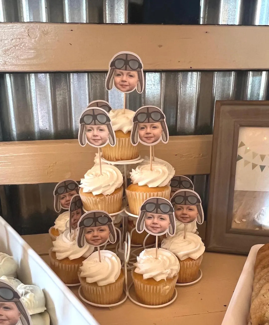 Cupcake Topppers, Time Flies Cupcake Toppers, Birthday Cupcake Toppers, Airplane Cupcake Toppers,... | Etsy (US)