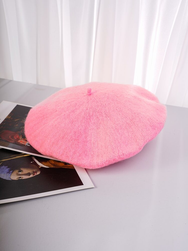Minimalist Solid Beret | SHEIN