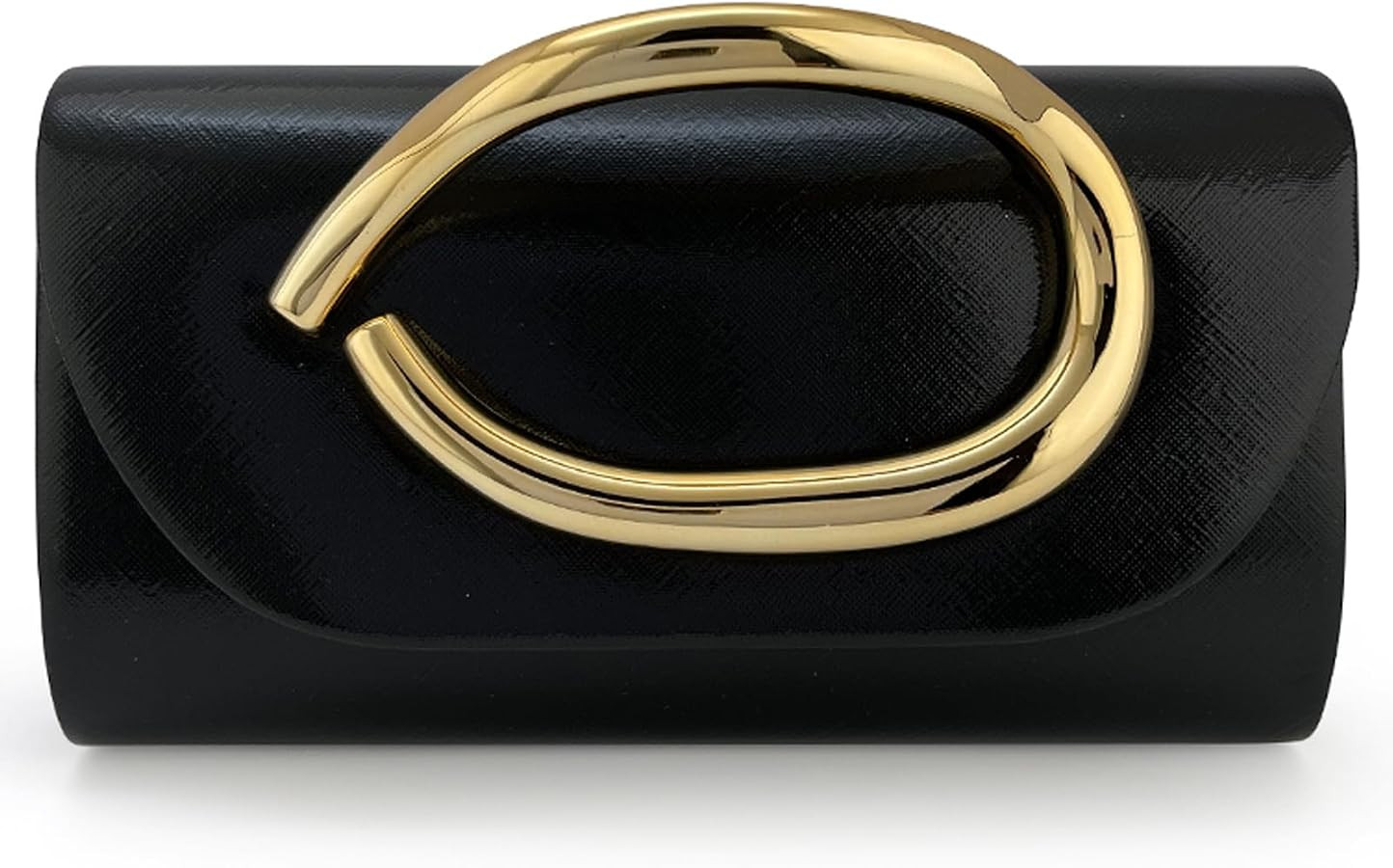 MYHOZEE Clutch Purses for Women Vegan Leather Evening Bag Formal Elegant Wedding Clutch Trendy Go... | Amazon (US)