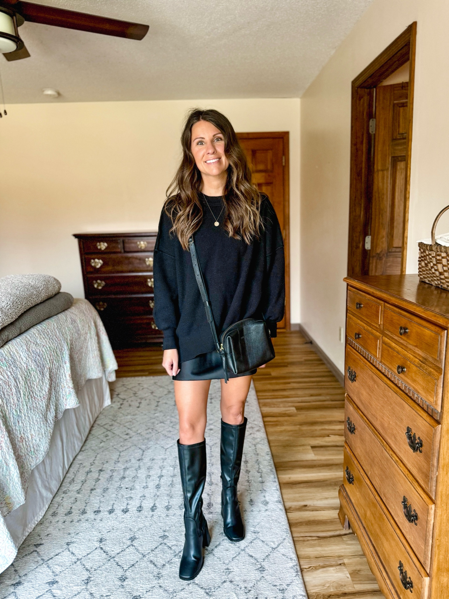 Wearing size xs in the silk slip dress (also linked similar options!), size small in the sweater and size 6.5 in the boots (also linked similar ones!)



#LTKSeasonal #LTKWatchNow #LTKPetite