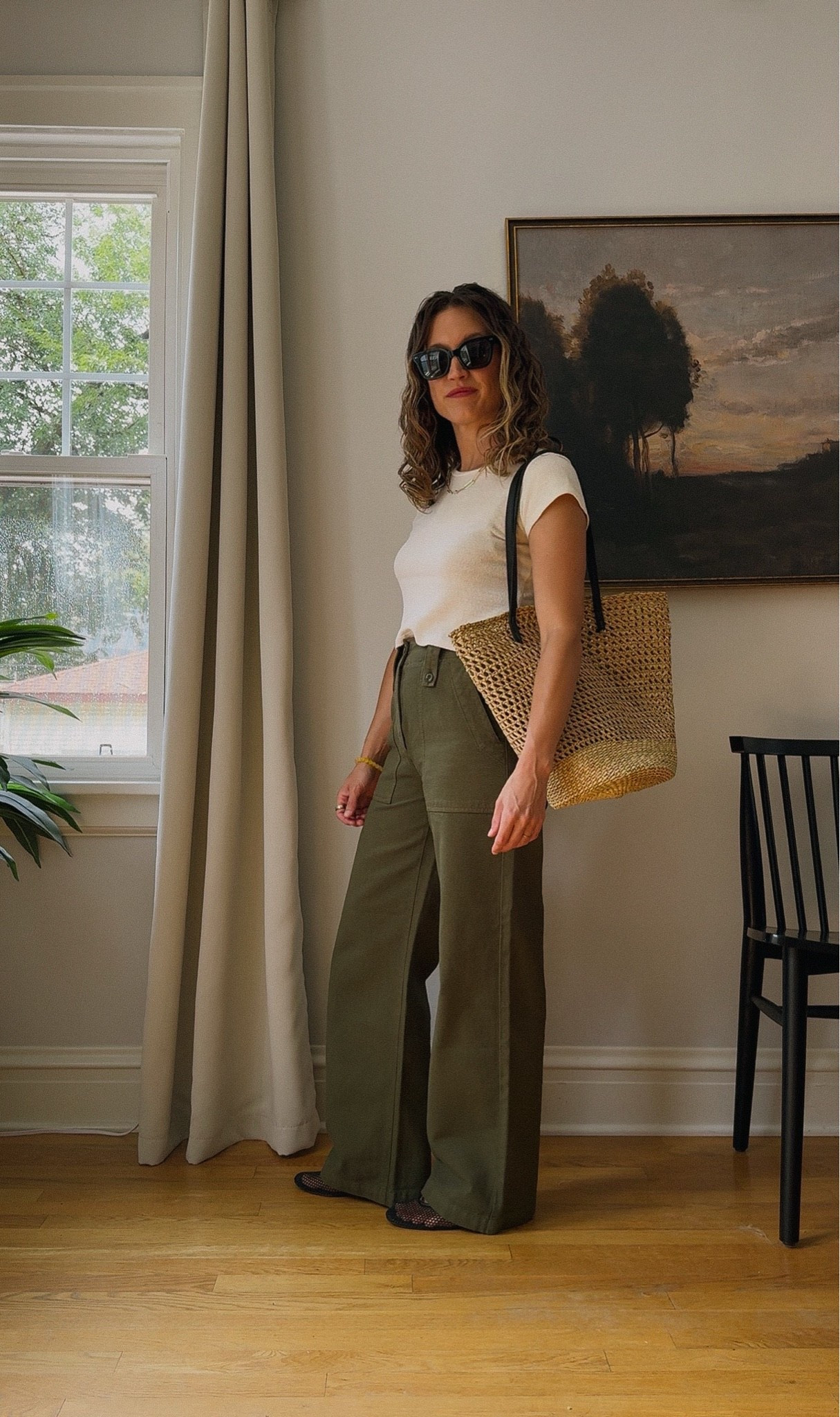 August Capsule // Day Twelve

Ozma tee, I sized up to the small. Sèzane trousers, 2, TTS, similar linked. Steve Madden flats, old, similar linked. Abby Alley x Natalie Borton basket bag, ASHLEYR15 for 15% off. Quince sunglasses.

#LTKOver40 #LTKPetite #LTKootd