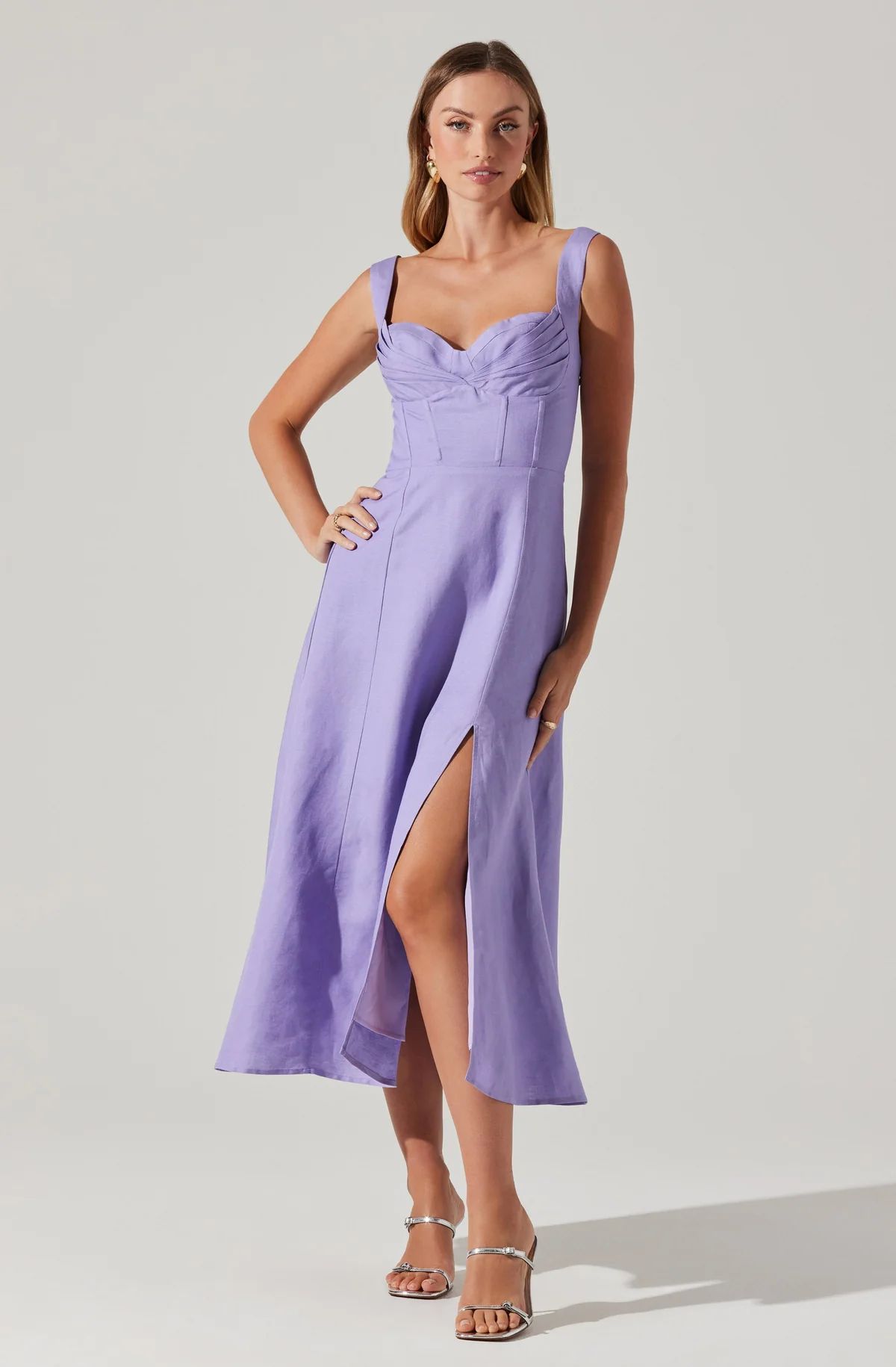 Estella Corset Midi Dress | ASTR The Label (US)