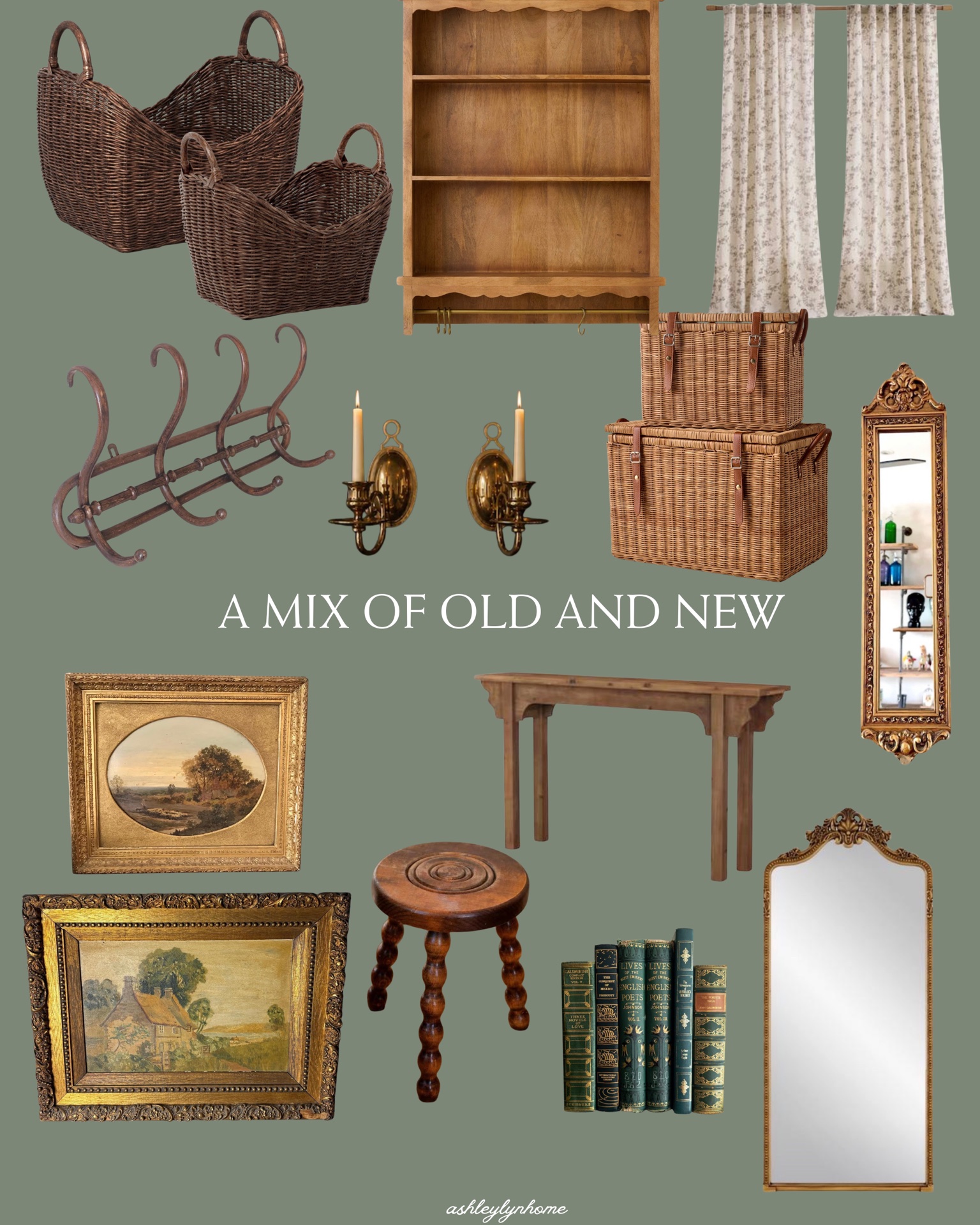The secret to a cozy collected home is knowing how to mix old and new. I’ve linked a mix of antique and new items here to help.

#LTKHome