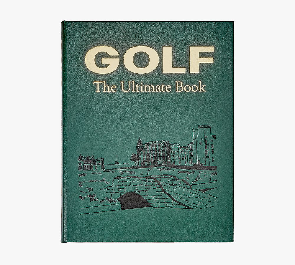 Ultimate Golf Book Leather-Bound Book | Pottery Barn (US)