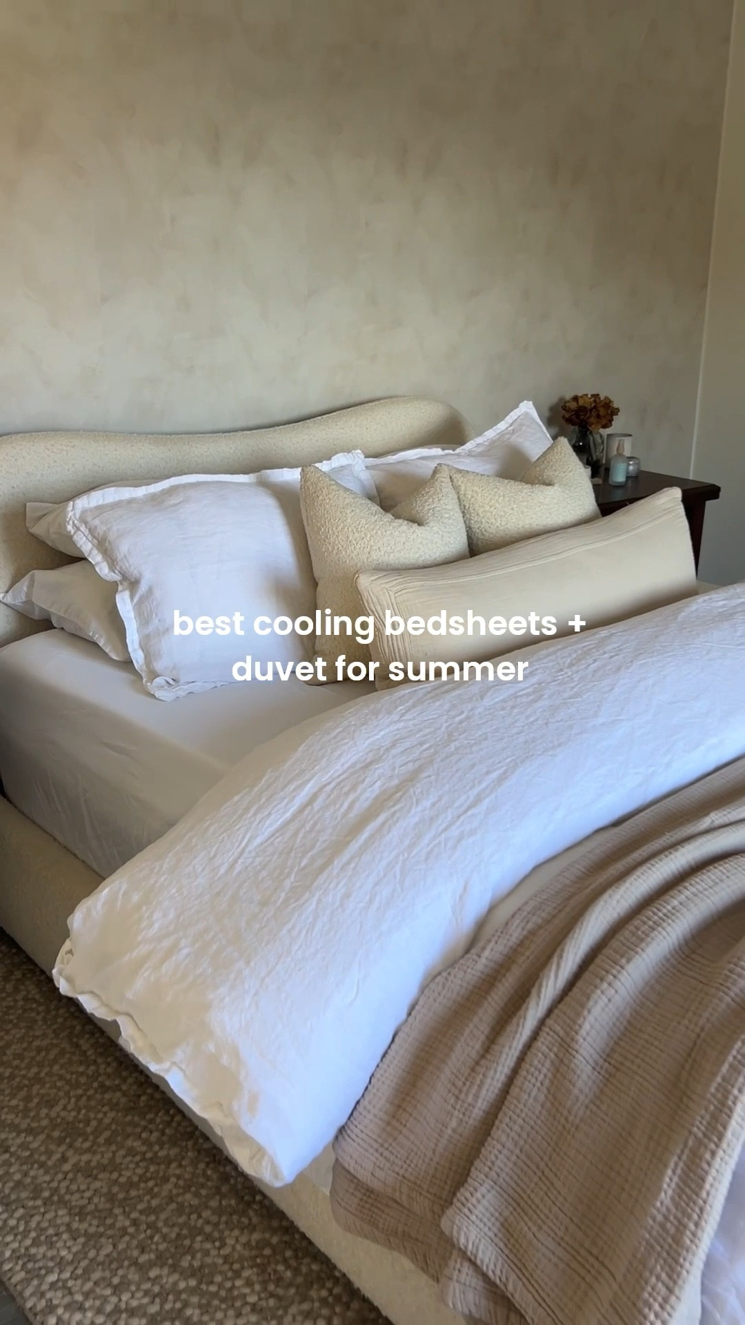 Florida summers are HOT and I recently made the switch to all linen bedding from boll & branch. Everything is breathable and these are the best cooling linen sheets

I love the clean crisp look of all white bedding - it’s like a hotel bed at home

Even with using the fluffy duvet hack, I never overheat due to the breathable texture of linen

Code “ANNAF” saves you 15% on boll & branch products!! 

Organic modern bedroom, organic modern aesthetic, neutral bedroom, neutral bedding, summer bedding refresh 

#LTKSeasonal #LTKHome