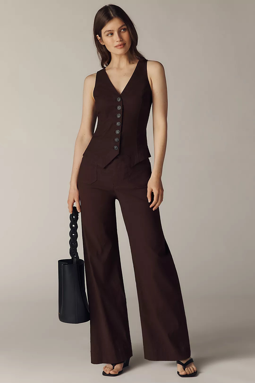 The Colette Magic Fabric Full-Length Pants by Maeve | Anthropologie (US)
