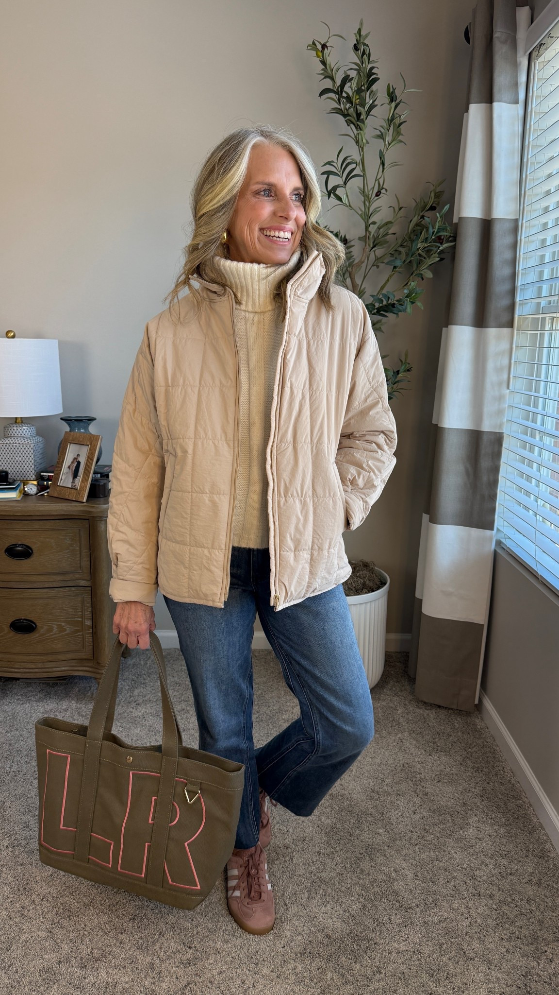 Super easy winter look. KUT jeans size 2, sweater XS and small jacket 

#LTKOver40 #LTKFindsUnder100 #LTKFindsUnder50