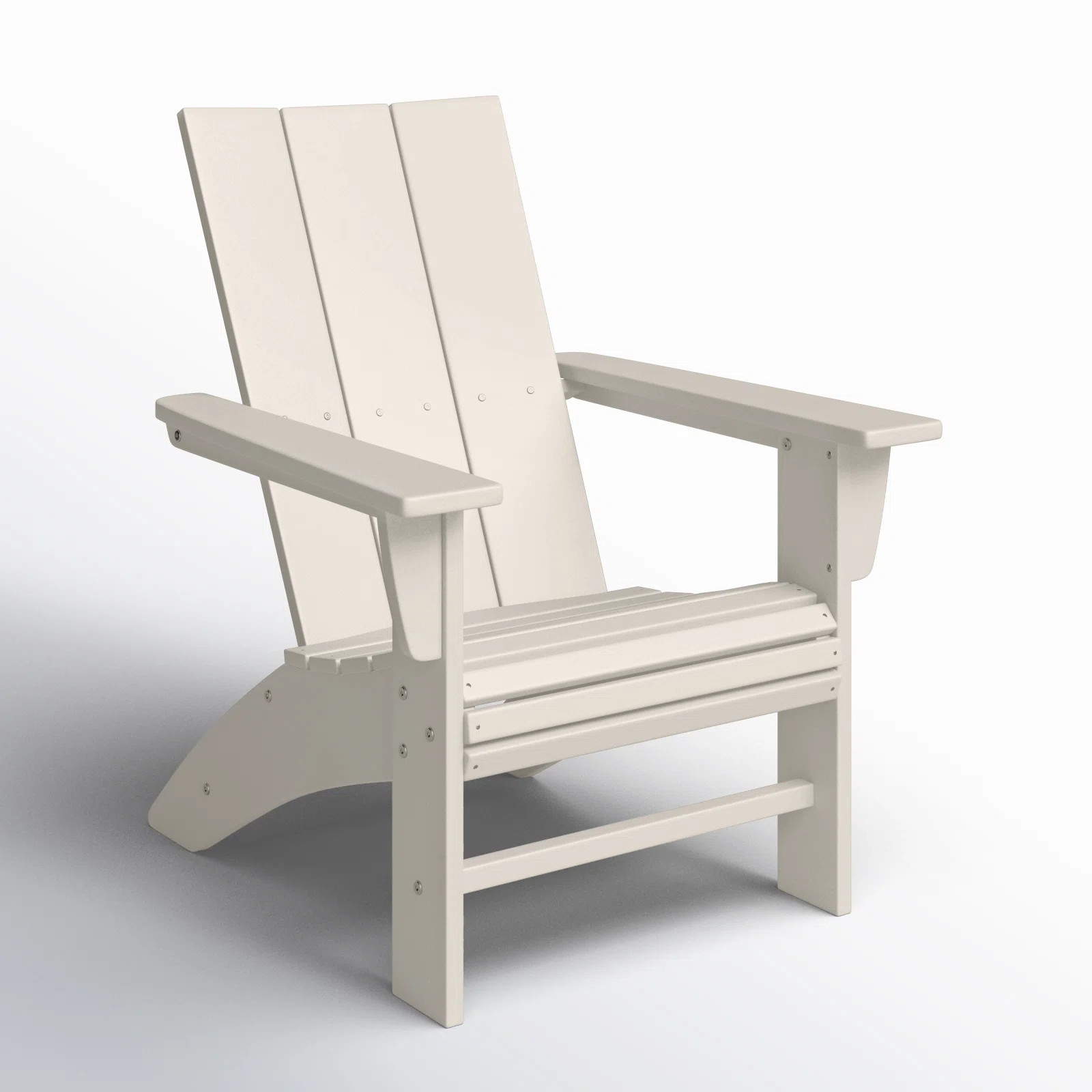 POLYWOOD Modern Curveback Adirondack Chair | Wayfair North America