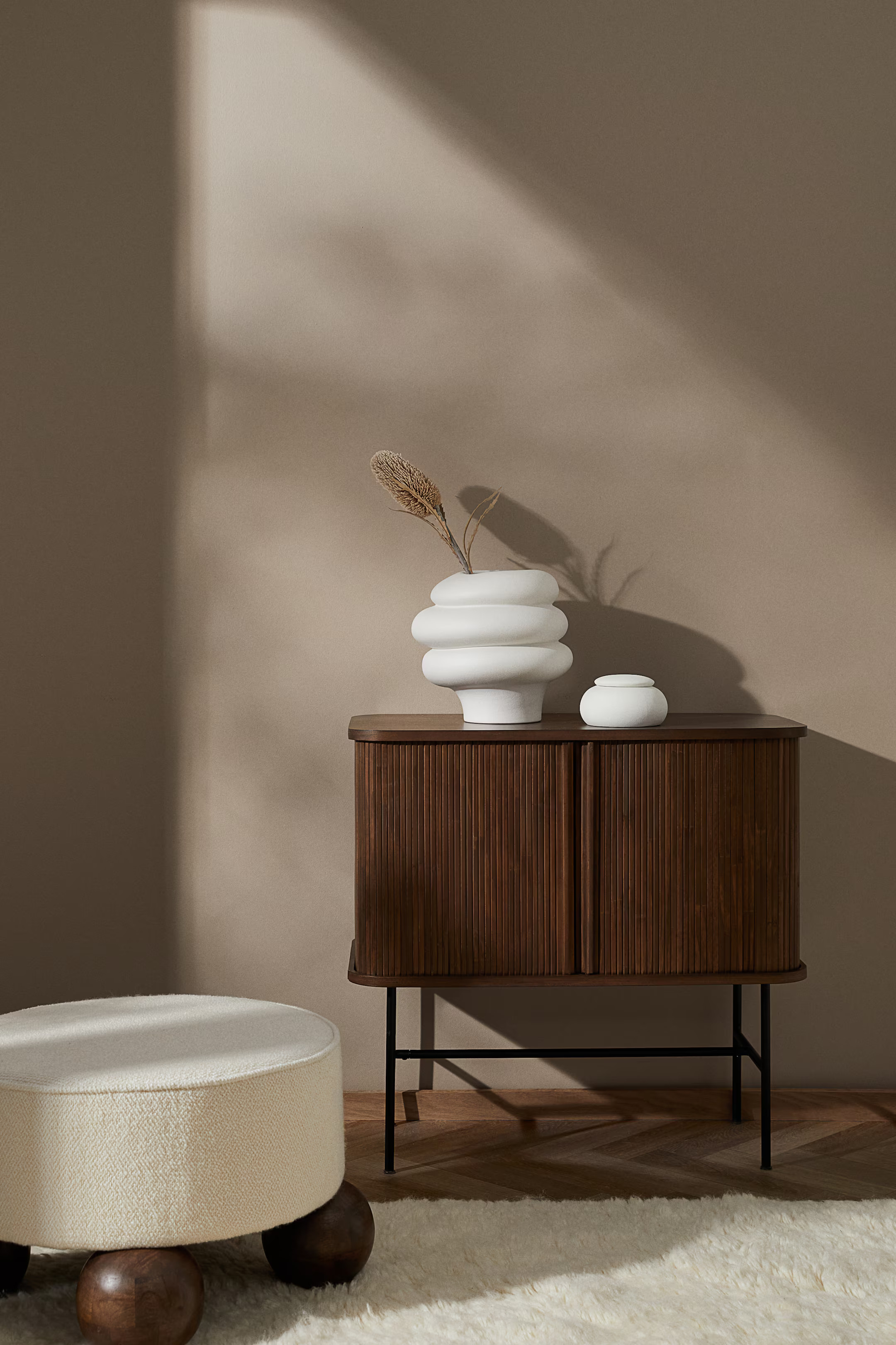 Sliding-door Cabinet - Black/dark brown - Home All | H&M US | H&M (US + CA)