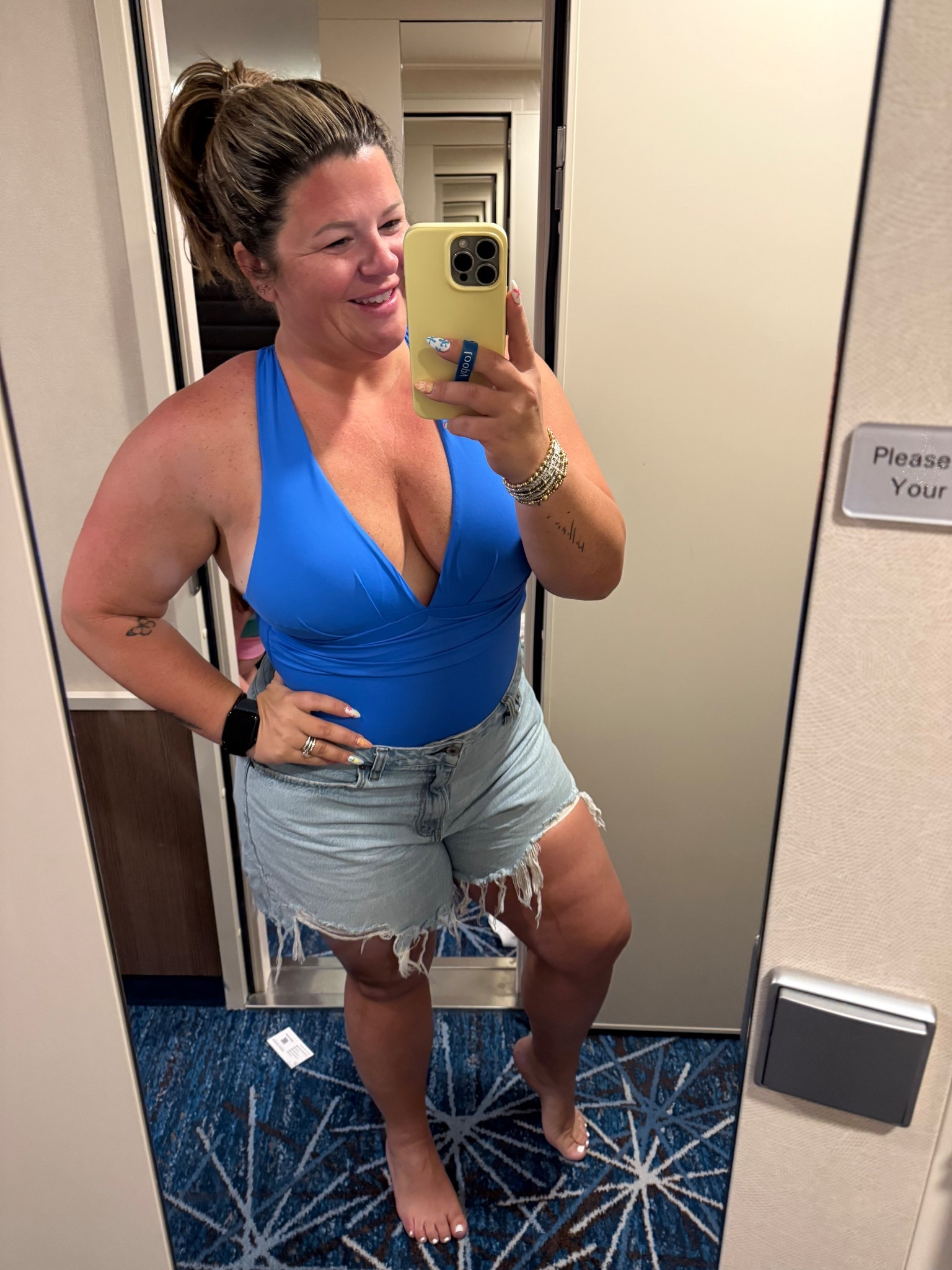 Another fav swim suit this year! 
Shorts tts run loose -curve love linking same fit, different color way 

#LTKMidsize #LTKSwim #LTKmomlife