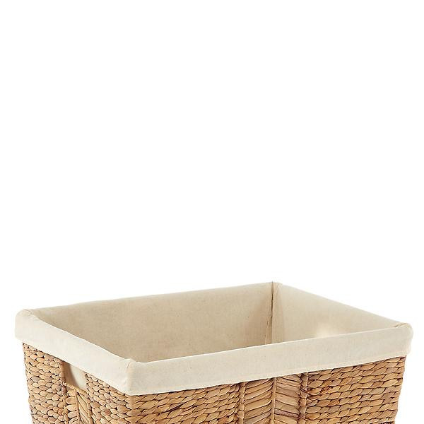 Water Hyacinth Mixed Weave Laundry Basket Replacement Liner | The Container Store
