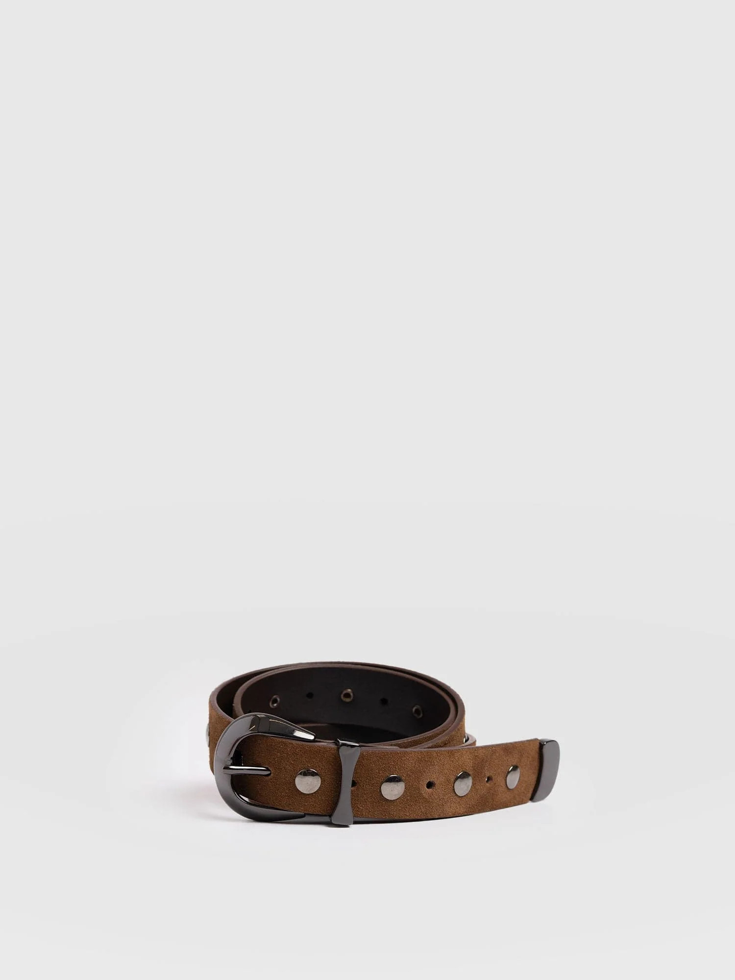 Roxie Studded Belt - Black | Saint + Sofia