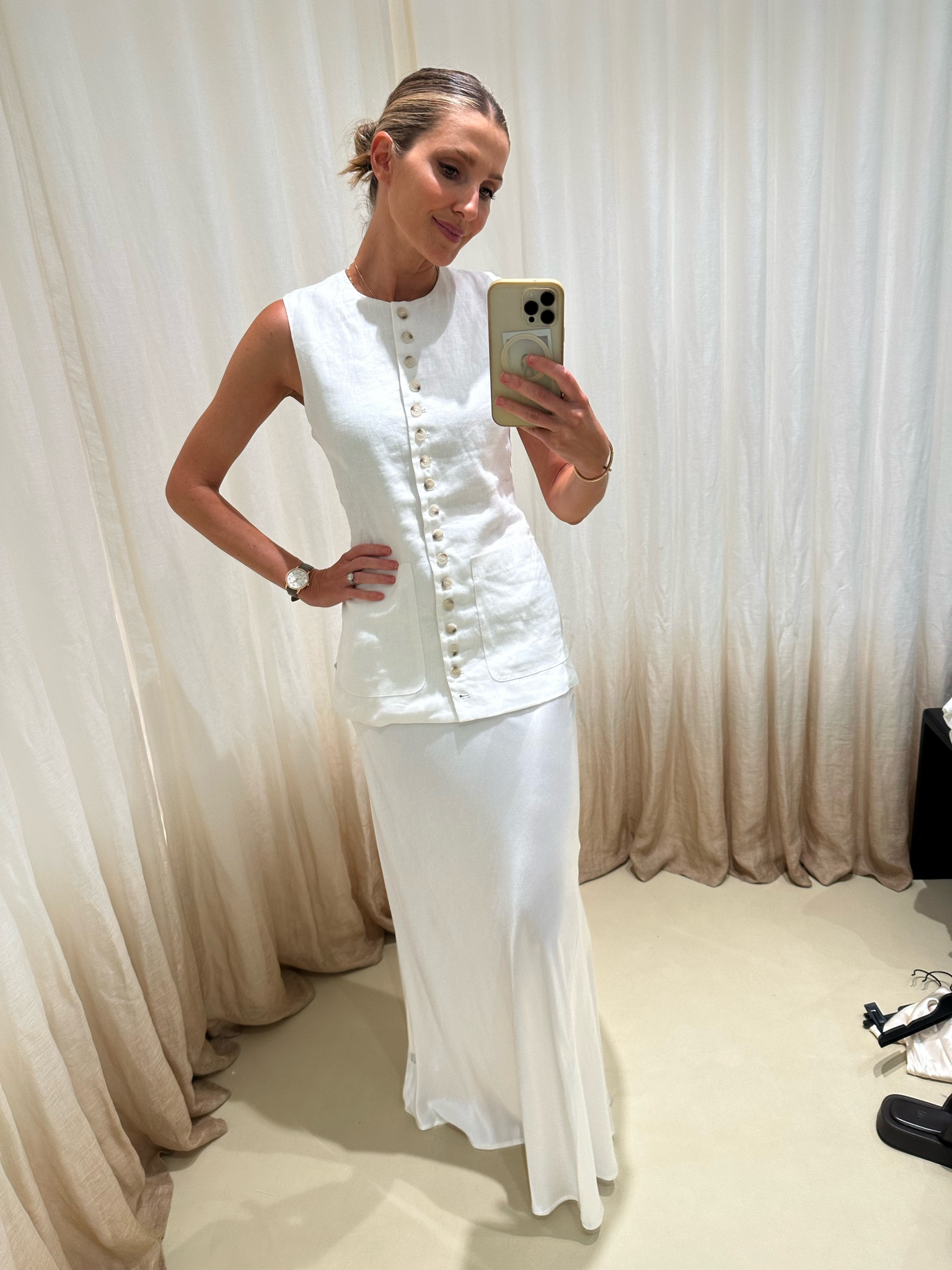 Great set to mix and match  can wear the top with jeans and the skirt with a tank. 

#LTKtravel #LTKworkwear #LTKaustralia