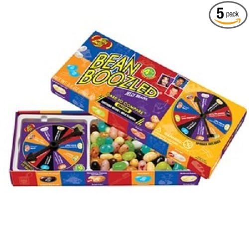 Jelly Belly BeanBoozled Spinner Game and 4 Refill Boxes, 1.6 Ounce(Pack of 5) | Amazon (US)
