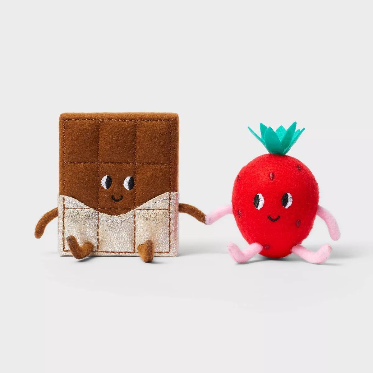 Valentine Figural Duo Chocolate & Strawberry - Spritz™ | Target