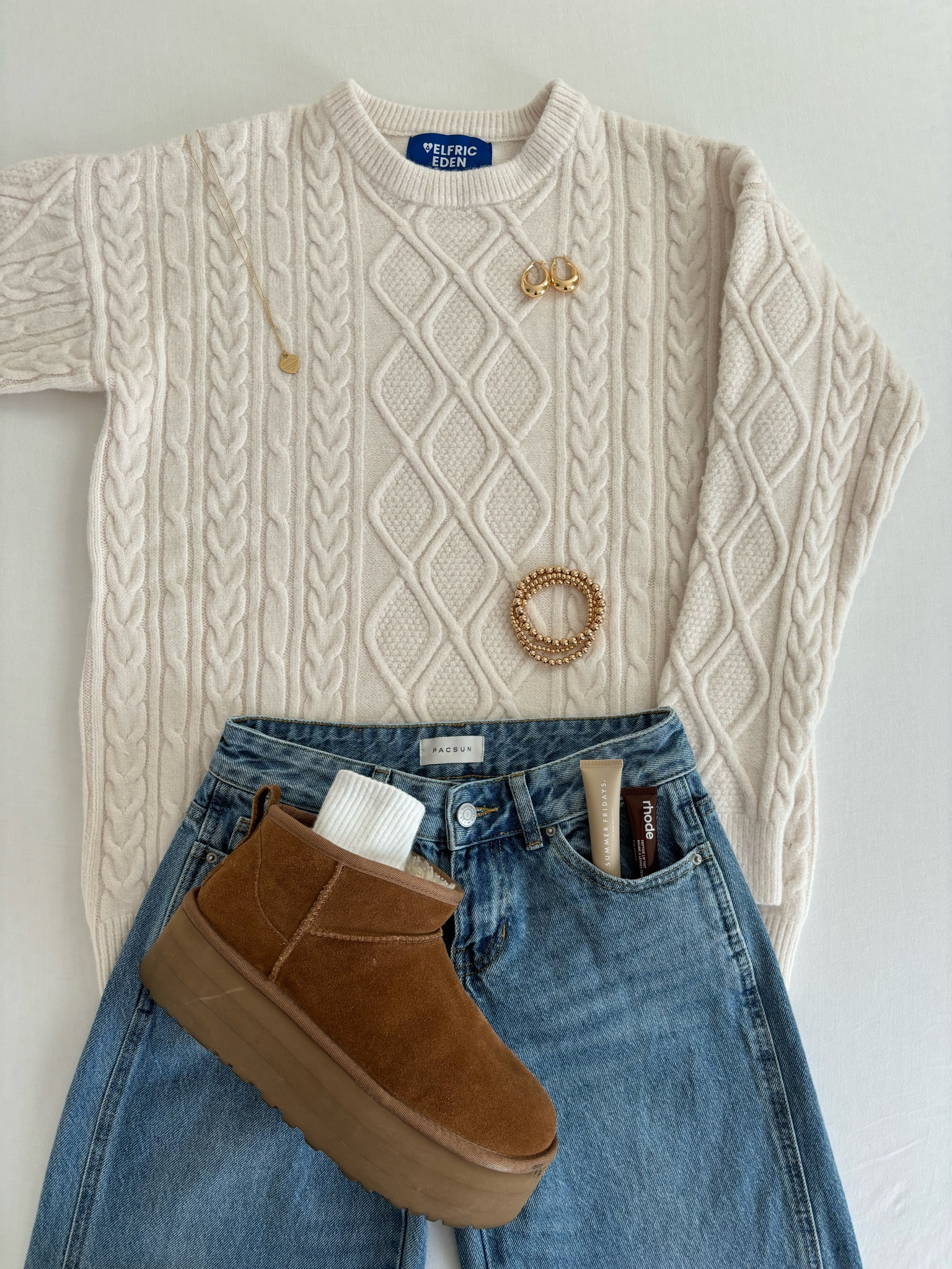 Sweater is from Aelfric Eden
