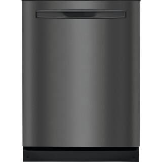 FRIGIDAIRE GALLERY 24 in. Smudge Proof Black Stainless Steel Top Control Built-In Tall Tub Dishwa... | The Home Depot