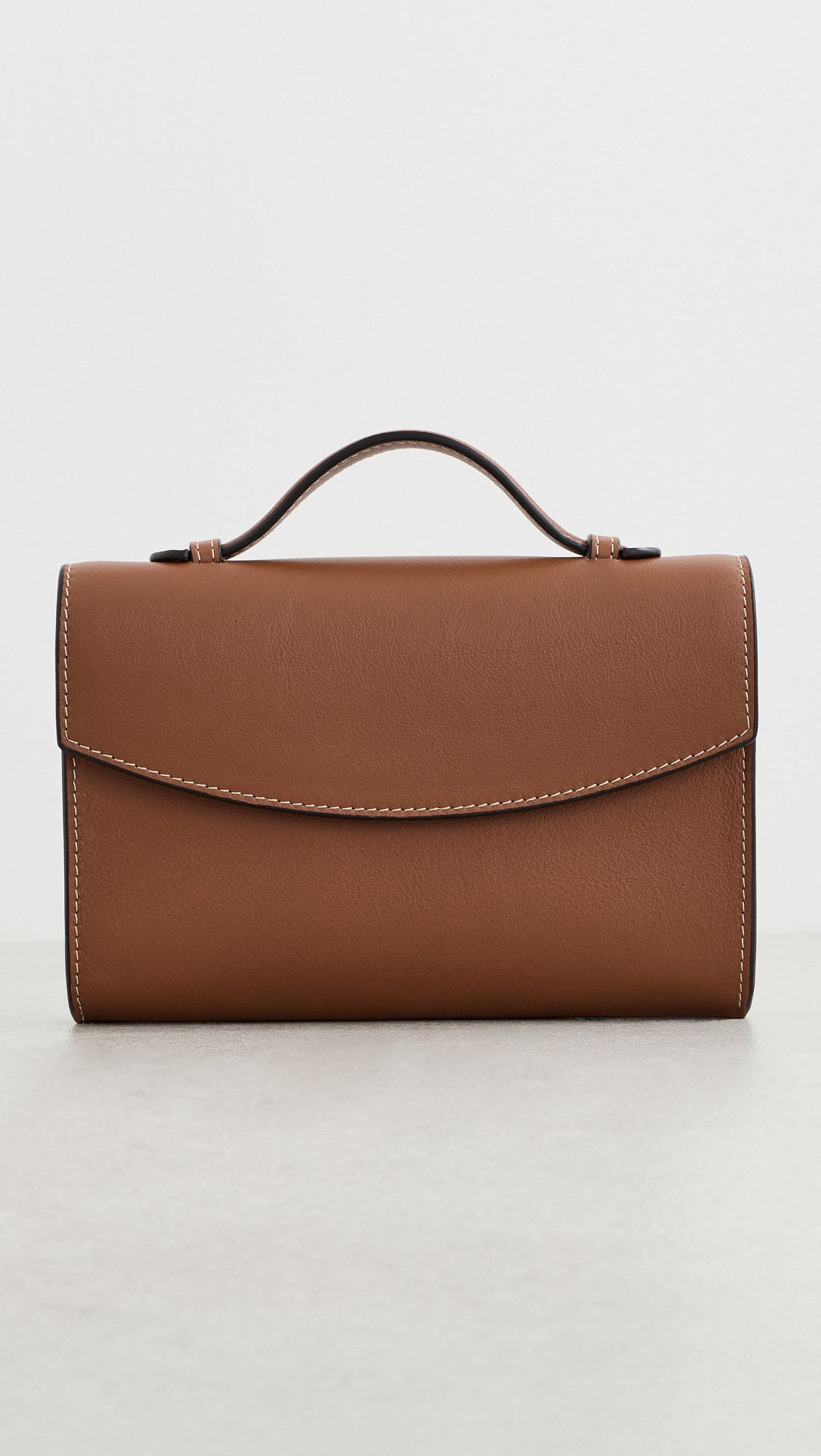 Hunting Season The Top Handle Clutch Cognac One Size | Shopbop