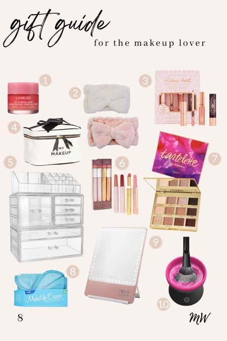 gift guide / Christmas list / makeup lover / makeup / makeup organizer / lip mask / makeup remover / eyeshadow / lipstick / Christmas gifts / womens gifts / sister gifts / young girl gifts / teenager gifts

#LTKHoliday #LTKunder100 #LTKunder50