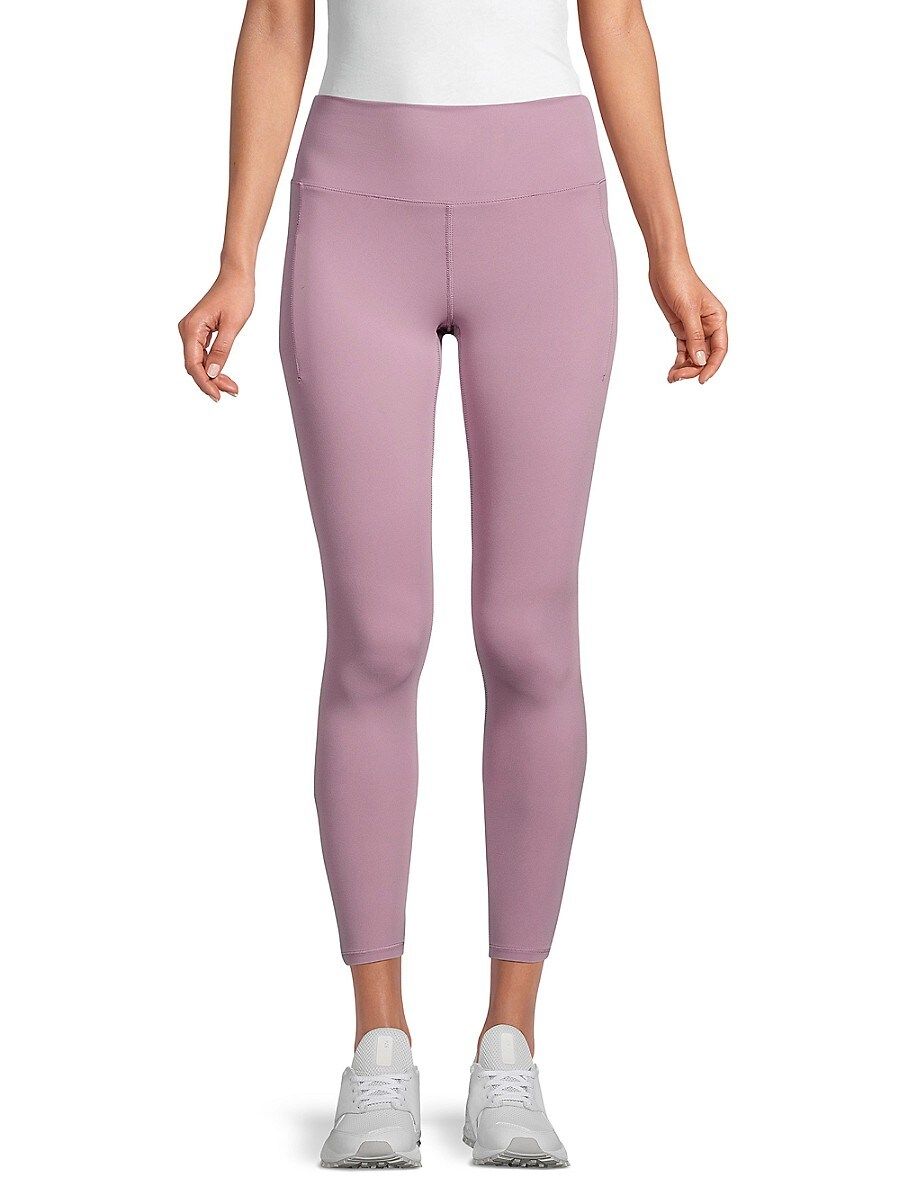 Spyder Women's Cropped Leggings - Pink - Size L | Saks Fifth Avenue OFF 5TH