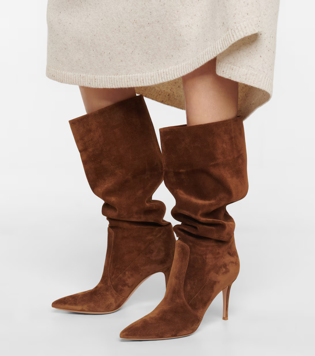 Hansen 85 suede knee-high boots | Mytheresa (US/CA)