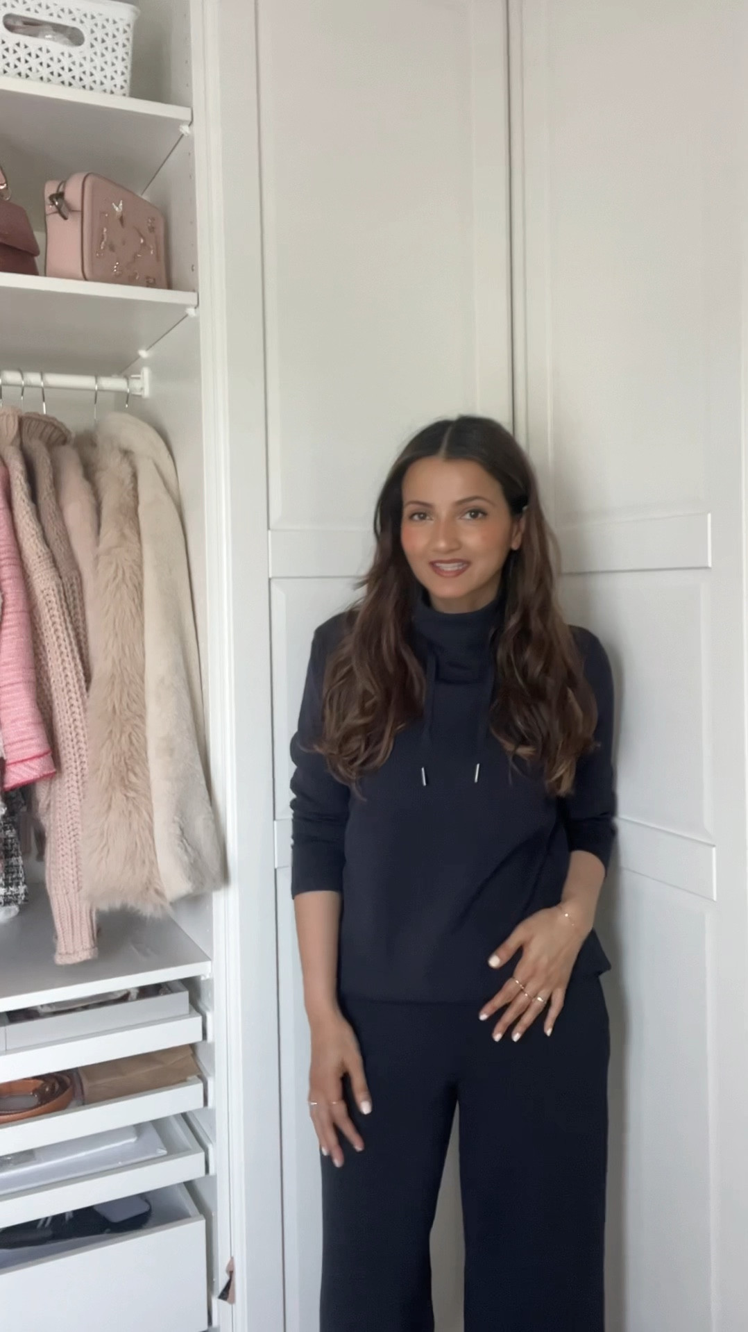 Spanx clearance sale - up to 70% off selected items. I’m wearing the AirEssentials ‘Got-Ya-Covered’ Pullover (size M) and AirEssentials Wide Leg Pant (size S) in Classic Navy


#LTKtravel #LTKcanada #LTKstyletip