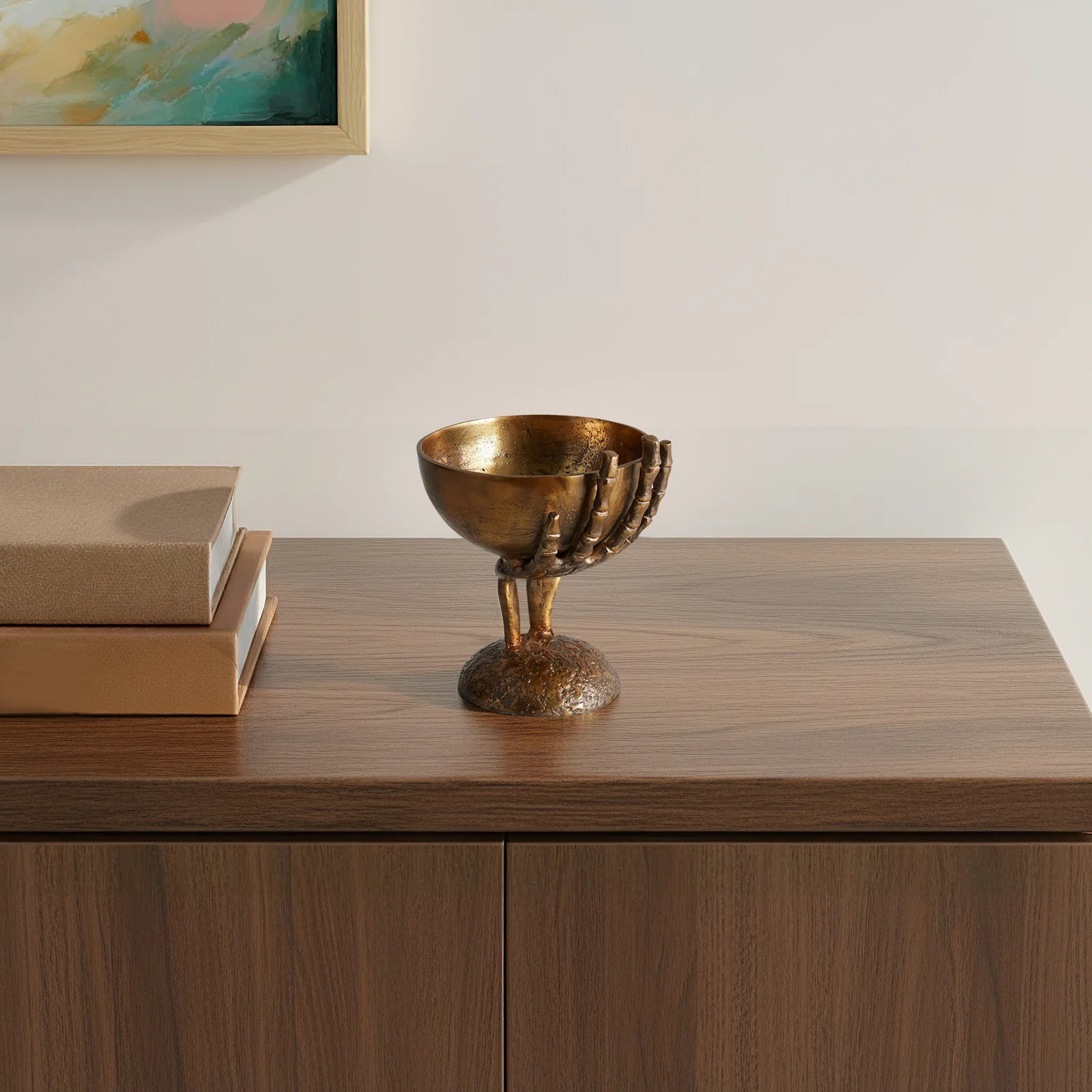 Kalia Handmade Metal Decorative Bowl | Birch Lane
