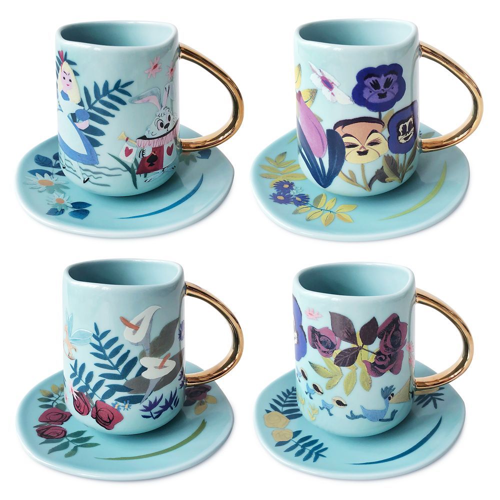 Alice in Wonderland by Mary Blair Teacup and Saucer Set | shopDisney | Disney Store
