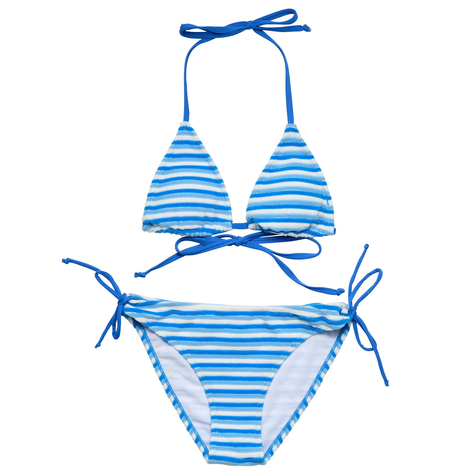 Surfside Stripes Triangle Bikini - Teen Swimsuits | Snapper Rock | Snapper Rock Swimwear