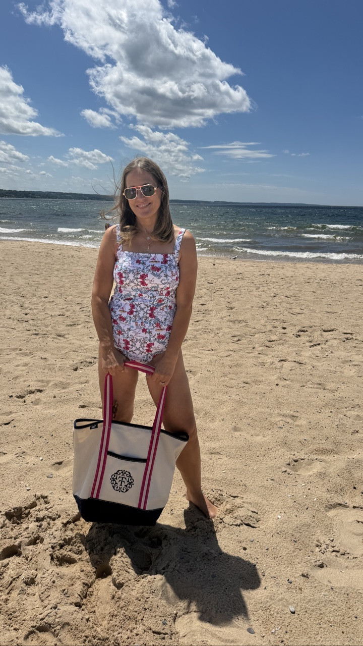 So excited to wear my bathing suit to Lake Michigan!

#LTKOver40