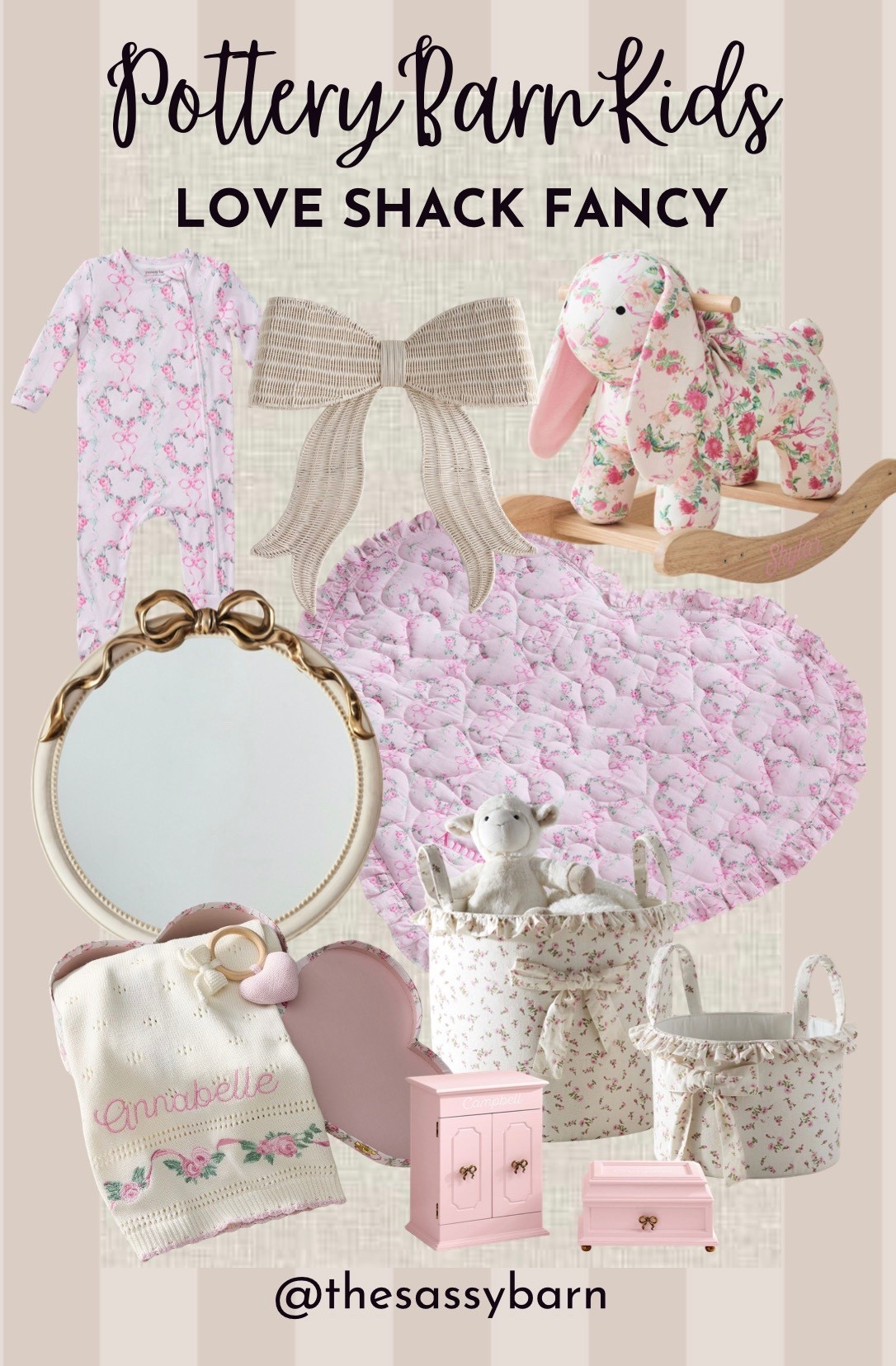 The Pottery Barn Kids LoveShackFancy collab is so beautiful! The florals and bows 😍

#LTKKids #LTKHome