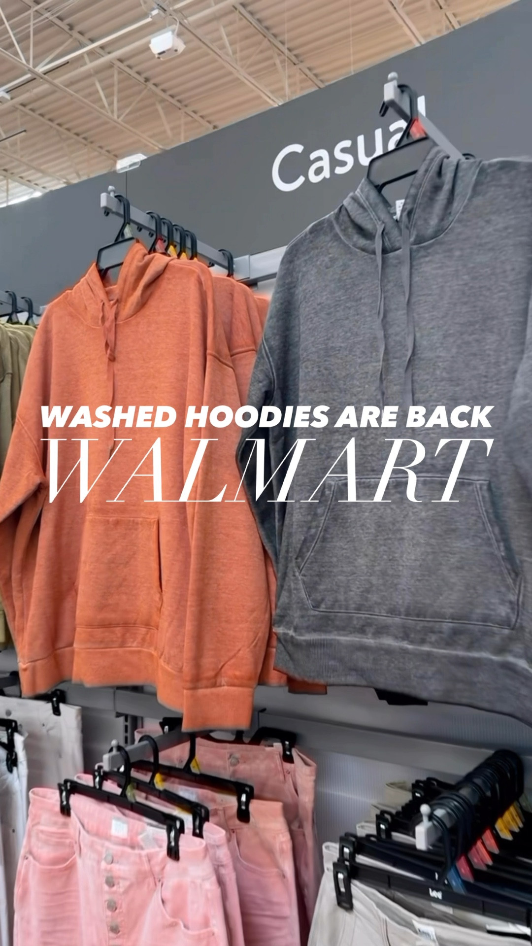 I love these hoodies so much o grab a new color every year! I have the black, green, and now orange! So perfect for fall and I love the washed coloring!!! 
⬇️⬇️⬇️
Hoodie sized up to medium
Jeans size small (run roomy)
Shoes TTS

#LTKStyleTip #LTKVideo #LTKFindsUnder50