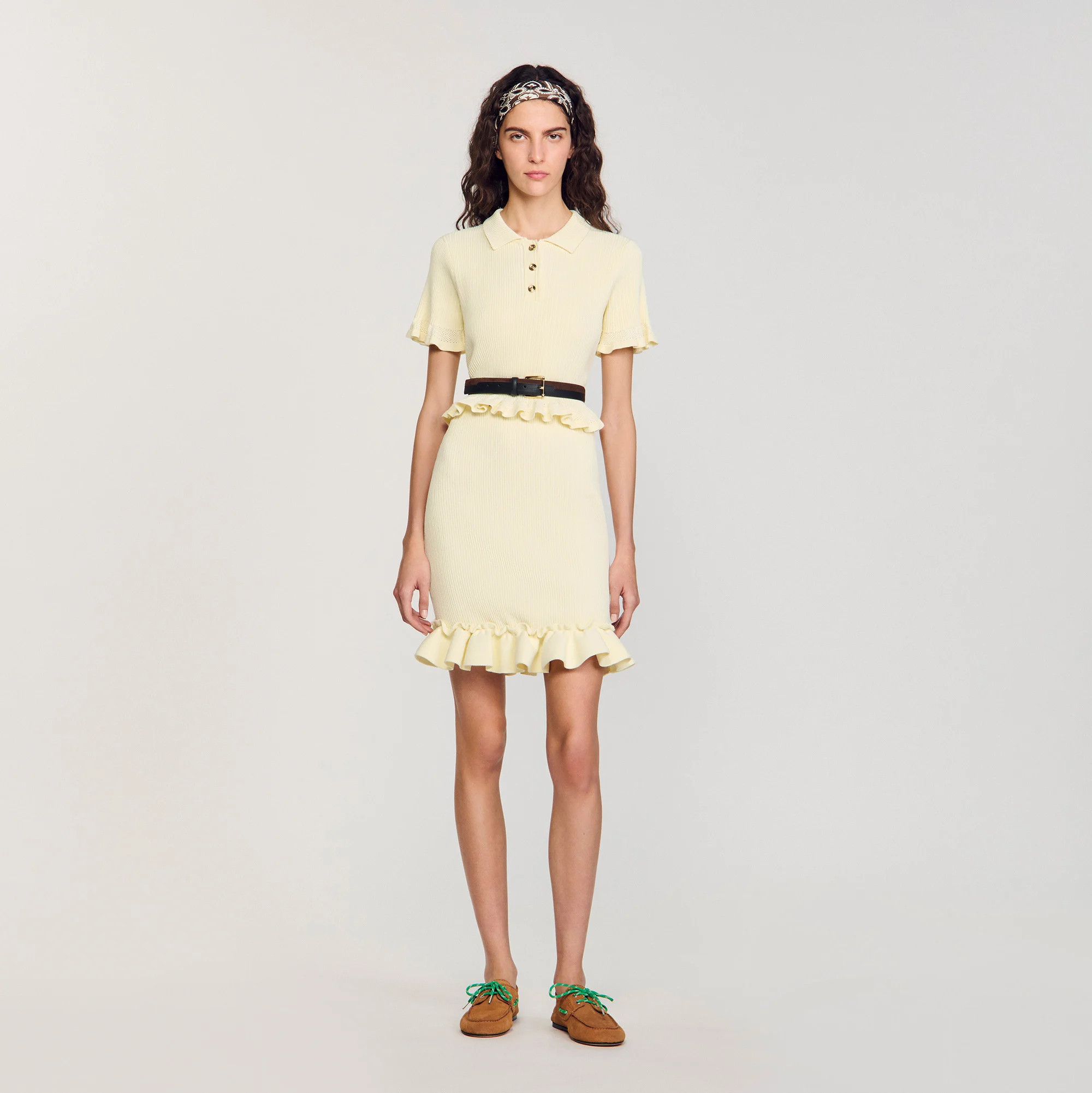 Flounced sweater | Sandro US | Sandro-Paris US