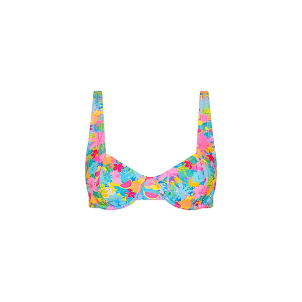 Underwire Bralette Bikini Top - Pretty Paradise | Kulani Kinis US