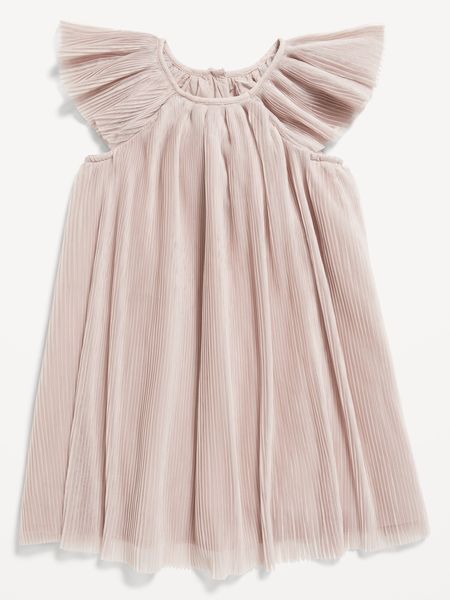 Pleated Tulle Swing Dress for Toddler Girls | Old Navy (US)
