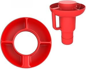 2023 New Stanley Cup Snack Ring, Stanley Cup Silicone Snack Tray, Compatible with Stanley 40 oz N... | Amazon (US)