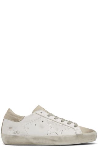 White Superstar Sneakers | SSENSE 