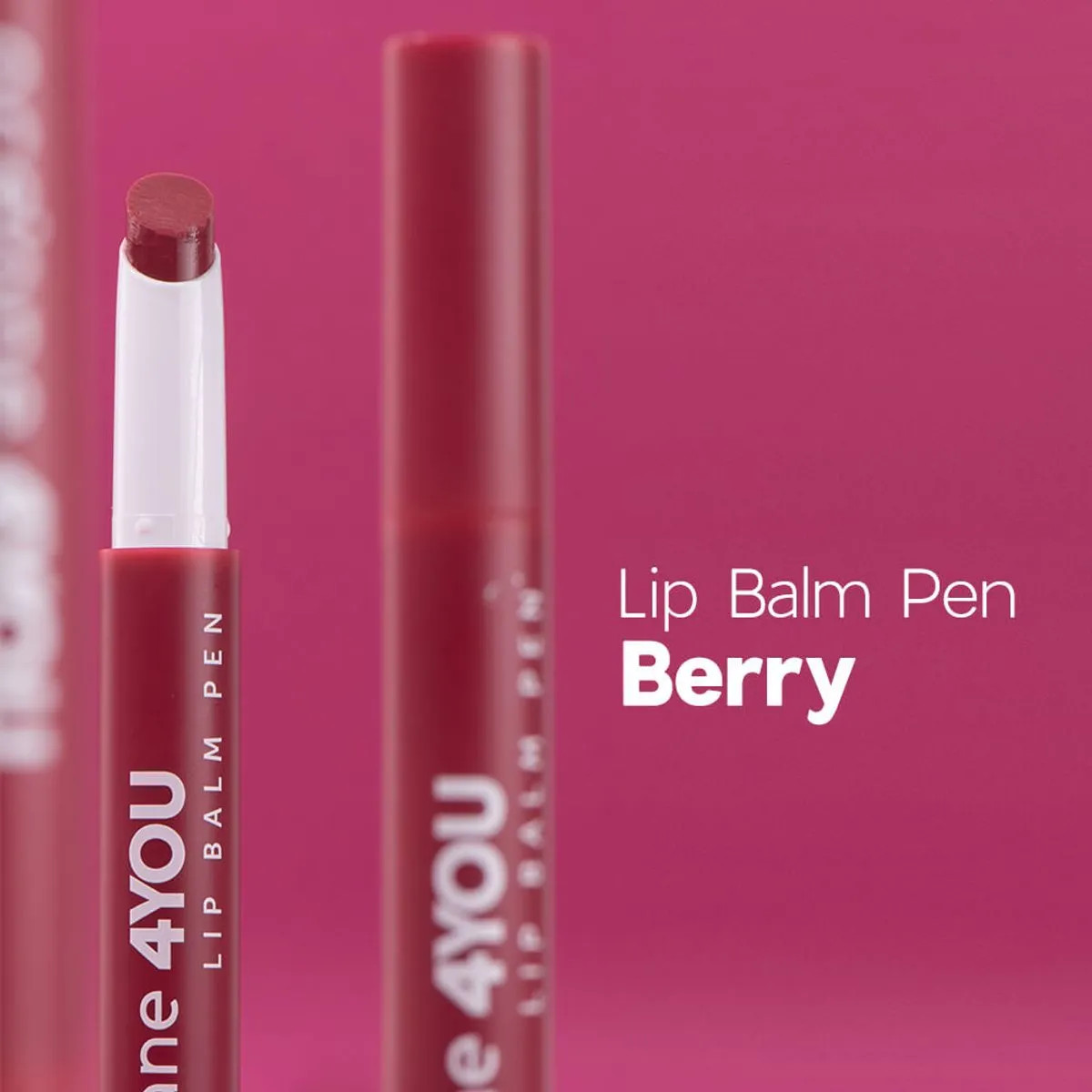 Hidratante Labial Cereja - Lip Balm Pen Berry 4you 1,8g | Oceane (BR)