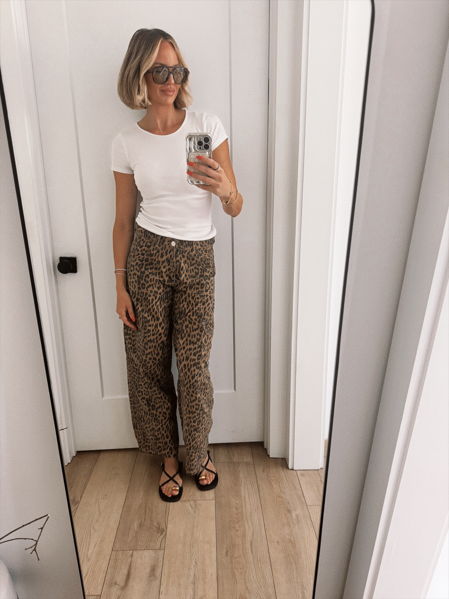 Pants seem to run a little bit big but they’re supposed to be low waisted so I’m OK with that. If you’re not OK with that definitely size down.

#LTKFindsUnder50 #LTKStyleTip #LTKOver40